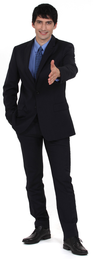 Like the suit? Fiver from Primark!