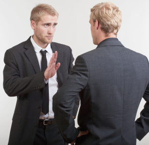 Talk to the hand, the face ain't listenin'!